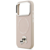 iPhone 17 Pro Max Karl Lagerfeld Karl & Choupette Pins MagSafe rózsaszín tok - 4. kép