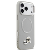 iPhone 17 Pro Max Karl Lagerfeld Karl & Choupette Pins MagSafe szürke tok - 2. kép