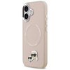 iPhone 17 Karl Lagerfeld Karl & Choupette Pins MagSafe rózsaszín tok - 0. kép