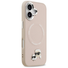iPhone 17 Karl Lagerfeld Karl & Choupette Pins MagSafe rózsaszín tok - 2. kép
