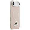 iPhone 17 Air Karl Lagerfeld Karl & Choupette Pins MagSafe rózsaszín tok - 2. kép