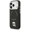 iPhone 17 Pro Max Karl Lagerfeld Karl Pin MagSafe tok Fekete tok - 0. kép
