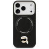 iPhone 17 Pro Max Karl Lagerfeld Karl Pin MagSafe tok Fekete tok - 1. kép