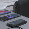 Dudao K31 10000 mAh 22.5W PD Powerbank with Built-in Cable - Black - 0. kép