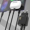 Dudao A27 MaxC 35W fali töltő + USB-C kábel - Fekete - 3. kép