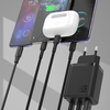 Dudao A29 65W GaN Hálózati USB-C töltő adapter 2 x USB-C + 1 x USB-A - Fekete - 2. kép