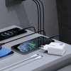 Dudao A29 65W GaN Fali Töltő 2 x USB-C + 1 x USB-A - Fehér - 2. kép