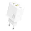 Dudao A27 MaxC 35W Fali Töltő + USB-C Kábel - Fehér - 0. kép