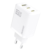 Dudao A29C 65W GaN Hálózati töltő + USB-C kábel - Fehér - 0. kép Dudao A29C 65W GaN Hálózati töltő + USB-C kábel - Fehér - 0. kép