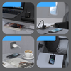 Dudao A28C 45W GaN fali töltő + USB-C kábel - Fehér - 2. kép