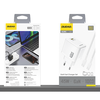Dudao A28C 45W GaN fali töltő + USB-C kábel - Fehér - 3. kép
