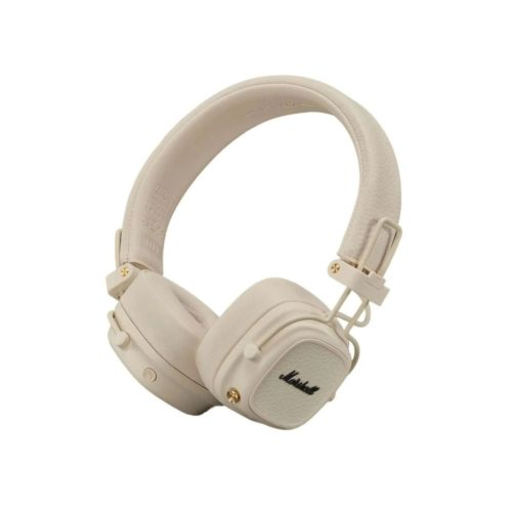 Marshall Major V Bluetooth Vezeték Nélküli Fülre Illeszkedő Fejhallgató Krémszínű