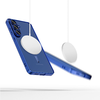 Samsung Galaxy S25 FE tok Tech-protect Magflex Magsafe - Haditengerészet kék tok - 4. kép
