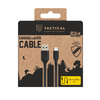 Tactical Stitch Thread kábel USB-A/USB-C 1m fekete - 0. kép