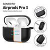 Apple AirPods Pro 3 Tech-Protect Silicone Hook tok Fekete - 2. kép Apple AirPods Pro 3 Tech-Protect Silicone Hook tok Fekete - 2. kép