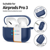 Apple AirPods Pro 3 Szilikon Tok Tengerészkék - 2. kép
