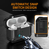 Apple AirPods Pro 3 Tech-protect Carbonox Magsafe Tok Fekete - 2. kép Apple AirPods Pro 3 Tech-protect Carbonox Magsafe Tok Fekete - 2. kép