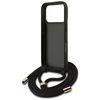 Apple iPhone 17 Pro Fekete Guess Crossbody Cord 4G Big Logo (GUHCP17LP4GMGCRK) tok - 2. kép