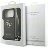 Apple iPhone 17 Pro Fekete Guess Crossbody Cord 4G Big Logo (GUHCP17LP4GMGCRK) tok - 4. kép