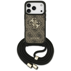 Apple iPhone 17 Pro Barna Guess Crossbody Cord 4G Big Logo (GUHCP17LP4GMGCRW) tok