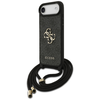 Apple iPhone 17 Air Fekete Guess - Crossbody Cord 4G Big Logo (GUHCP17MP4GMGCRK) tok - 1. kép