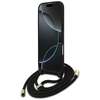 Apple iPhone 17 Air Fekete Guess - Crossbody Cord 4G Big Logo (GUHCP17MP4GMGCRK) tok - 2. kép