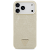 iPhone 17 Pro Max Guess - Croco Triangle Logo MagSafe (GUHMP17XPCRTHCD) - Arany tok - 1. kép