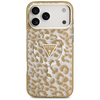 iPhone 17 Pro Guess - Leopard Glitter MagSafe (GUHMP17LHLEGTGLW) - Barna tok - 0. kép
