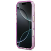 iPhone 17 Pro Pink Guess IML Metal Glitter Flowers Triangle MagSafe (GUHMP17LHFLPEDU) tok - 4. kép
