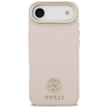 iPhone 17 Air Guess - Grained Strass Logo MagSafe (GUHMP17MPGCRMDEP) - Pink tok - 0. kép