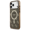 Apple iPhone 17 Pro Max barna Guess IML 4G Background MagSafe (GUHMP17XH4DTEW) tok - 1. kép