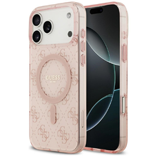 iPhone 17 Pro Pink Guess IML 4G Background MagSafe (GUHMP17LH4DTEP) tok