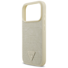 iPhone 17 Pro Guess - Croco Triangle Logo MagSafe (GUHMP17LPCRTHCD) - Arany tok - 3. kép