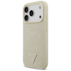 iPhone 17 Pro Guess - Croco Triangle Logo MagSafe (GUHMP17LPCRTHCD) - Arany tok - 4. kép