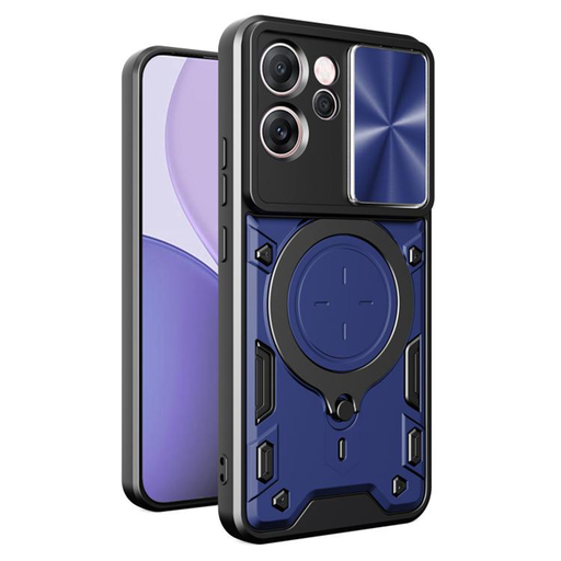 Oppo Reno14 F Techsuit CamGuard Pro - Kék tok