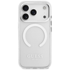 Apple iPhone 17 Pro Ezüst Guess Metal Outline MagSafe (GUHMP17LHTRMS) tok - 0. kép