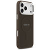 iPhone 17 Pro Max Guess - Hardcase Classic Logo MagSafe (GUHMP17XPSAREGSW) - Barna tok - 0. kép