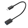 Wozinsky WOTGY1S USB-C 3.0 (férfi) - USB-A 3.0 (női) OTG Adapter - Fekete - 0. kép