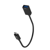 Wozinsky WOTGY1S USB-C 3.0 (férfi) - USB-A 3.0 (női) OTG Adapter - Fekete - 1. kép