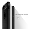 iPhone 7 Plus Carbon Silicone Techsuit - Fekete tok - 2. kép