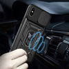 iPhone X / iPhone XS Fekete Techsuit CamShield Series tok - 1. kép