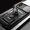 iPhone X / iPhone XS Fekete Techsuit CamShield Series tok - 2. kép