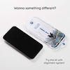 Apple iPhone 12 / iPhone 12 Pro Átlátszó Lito Magic Glass Box D+ Tools - 2. kép