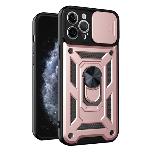 iPhone 11 Pro Techsuit CamShield Series Rózsaarany tok