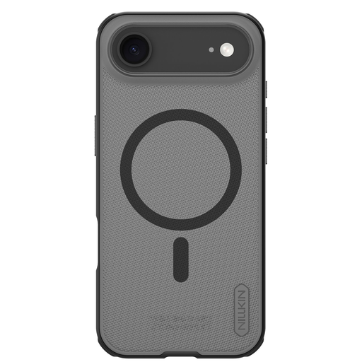 Apple iPhone 17 Air Átlátszó Fekete Nillkin Super Frosted PRO Mágneses Hátlapi tok