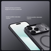 Apple iPhone 17 Pro Max Átlátszó Fekete Nillkin CamShield PRO Mágneses Kemény Tok magsafe - 3. kép