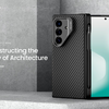 Samsung Galaxy Z Fold 7 Fekete Nillkin CarboProp Aramid Mágneses Tolltartó Tok - 1. kép