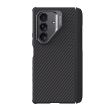 Samsung Galaxy Z Fold 7 Fekete Nillkin CarboProp Aramid Mágneses Tolltartó Tok