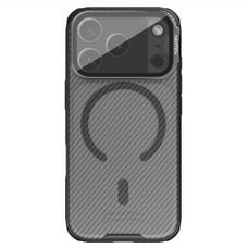 Apple iPhone 17 Pro Átlátszó Fekete Nillkin CamShield Prop Magnetic tok magsafe