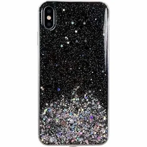 Wozinsky Star csillogó flitteres tok Xiaomi Redmi Note 8T fekete Wozinsky Star csillogó flitteres tok Xiaomi Redmi Note 8T fekete
